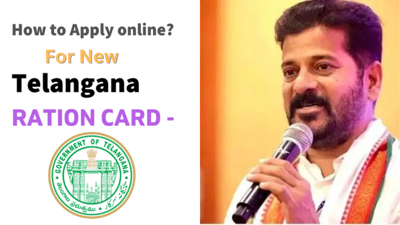Online New Ration applications in Telangana 23-24